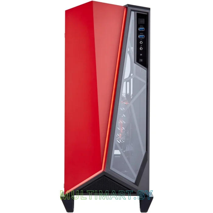 Корпус Corsair Carbide Series Spec-Omega (черный/красный)